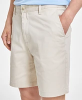 Nautica Men's Classic-Fit Stretch Flat-Front 6" Chino Deck Shorts