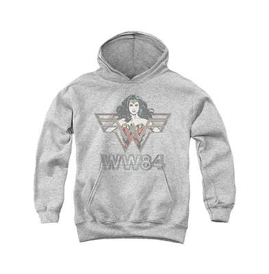 Wonder Woman Boys 84 Youth Symbol Pull Over Hoodie / Hooded Sweatshirt