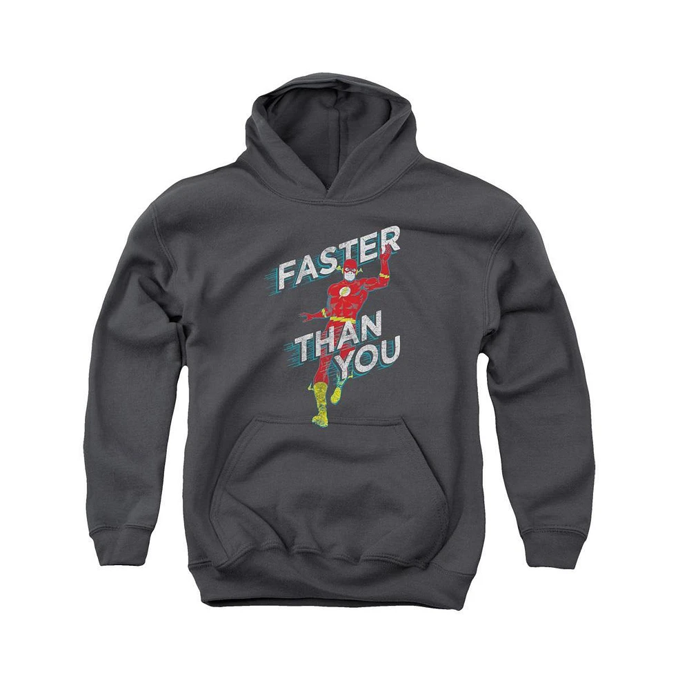 Flash Boys Dc Youth Comics Faster Than You Pull Over Hoodie / Hooded Sweatshirt