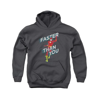 Flash Boys Dc Youth Comics Faster Than You Pull Over Hoodie / Hooded Sweatshirt