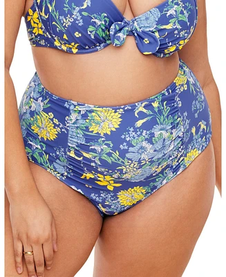 Adore Me Plus Shelby Swimwear High-Waist Bikini Bottom