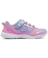 Skechers Little Girls Power Jams - Skech Friends Fastening Strap Casual Sneakers from Finish Line