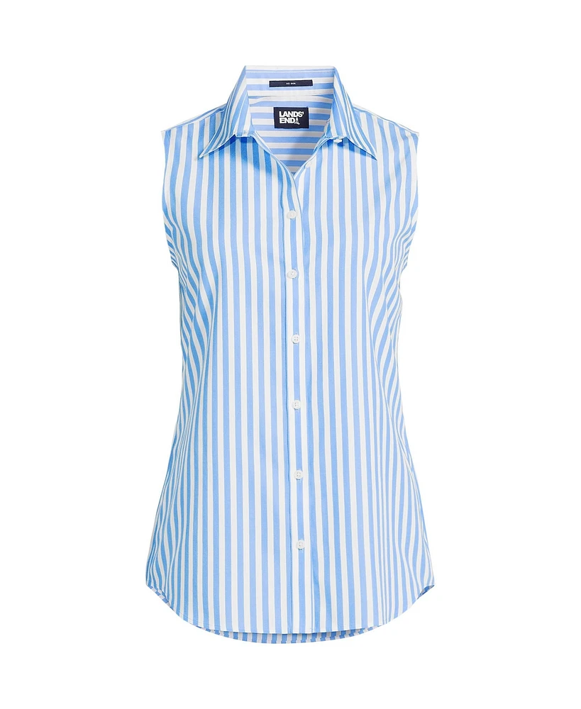 Lands' End Petite Wrinkle Free No Iron Shirt