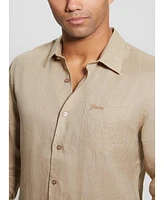 Guess Men's Island Linen Shirt