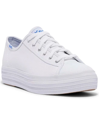 Keds Women's Triple Kick Canvas Sneakers from Finish Line