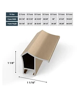 Deco Tv Frames 75" Alloy Prismatic Frame for Samsung The 2021-2024