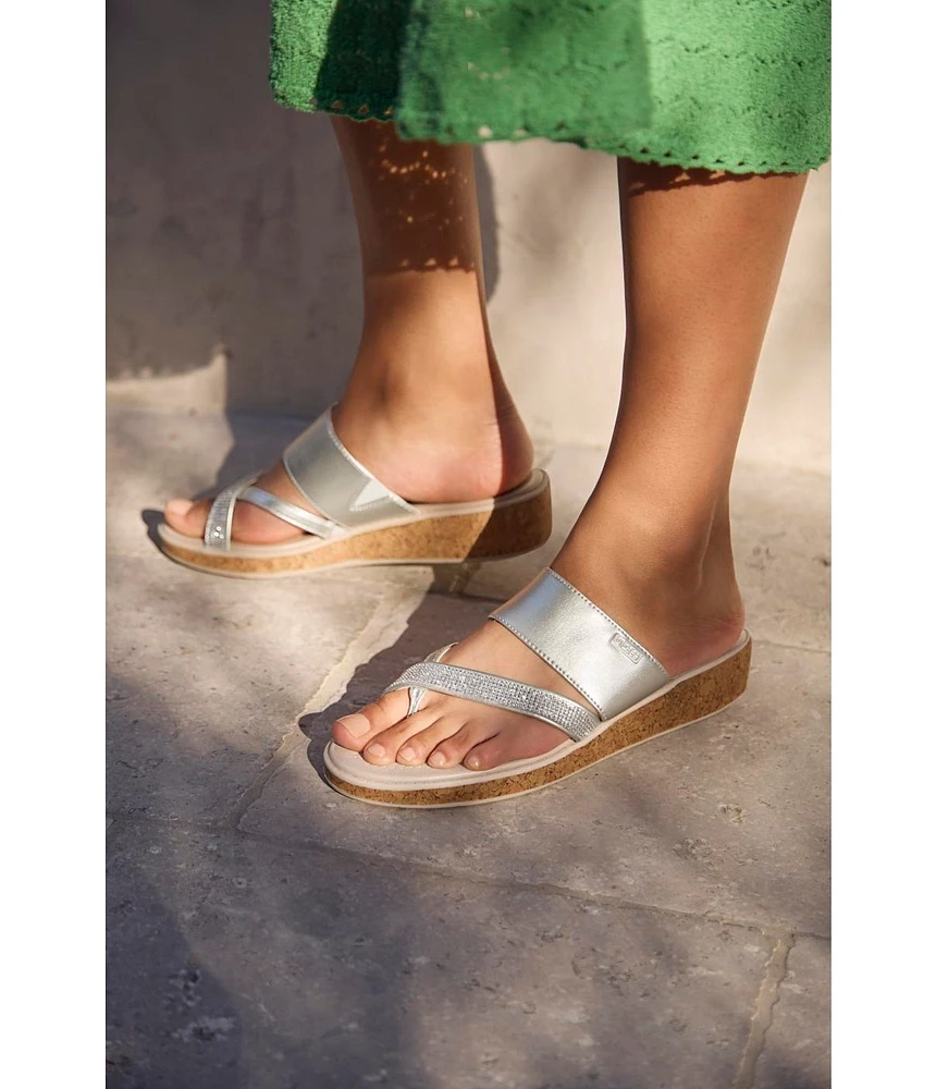 BZees Bora Bright Washable Thong Sandals