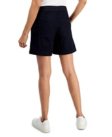 Style & Co Women's Denim Mid-Rise Pull-On Shorts, Created for Macy's