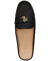 Lauren Ralph Women's Barnsbury Slip-On Hardware Mule Loafer Flats