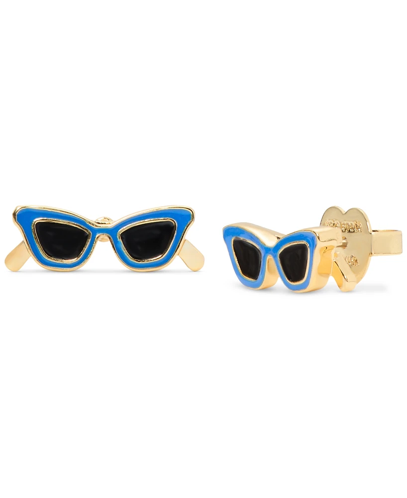 kate spade new york Gold-Tone Sweet Treasures Stud Earrings