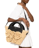 Jason Wu Rose Straw Tote