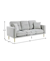 White Label Carson 82" Sofa