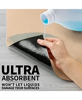 Slip-Resistant Under The Sink Mat Waterproof Design