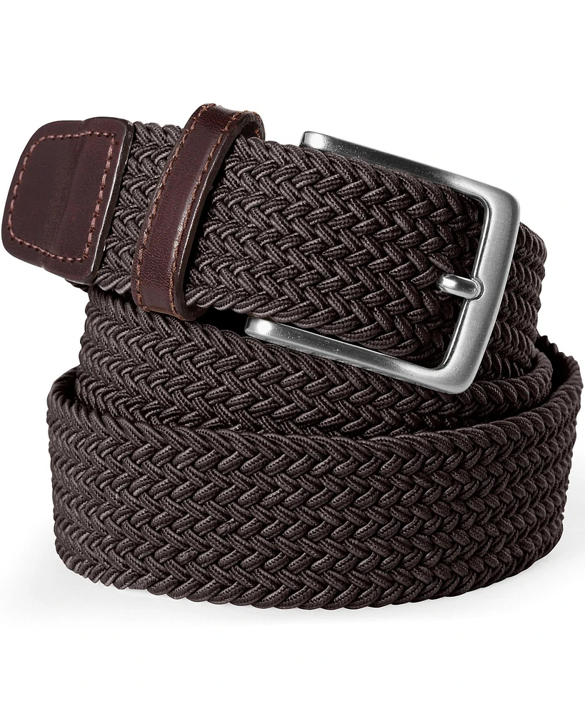 Lands' End Big & Tall Elastic Braid Belt