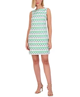 Vince Camuto Women's Sleeveless Jacquard Shift Dress