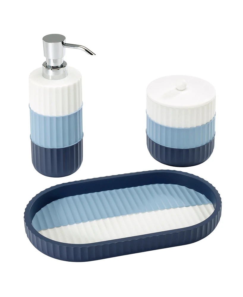 Izod Clubhouse Stripe 3-Pc. Bath Vanity Set