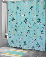 Izod Tropical Mode Shower Curtain, 72" x 72"