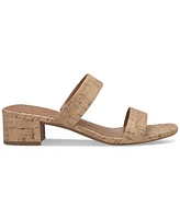 Style & Co Women's Victoriaa Double Band Block Heel Dress Sandals, Created for Macy's