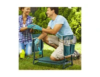 Slickblue Folding Garden Kneeler and Seat Bench