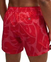 Boss by Hugo Men's Seasonal Pattern Quick-Dry Swim Shorts