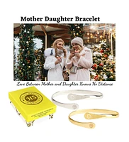 Engraved Mother Daughter Bracelets