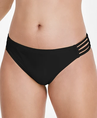 Salt + Cove Juniors' Strappy-Side Hipster Bikini Bottoms, Created for Macy's