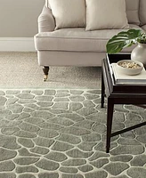 Martha Stewart Collection Arusha MSR3615A Green 9'6" x 13'6" Area Rug