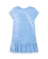 Polo Ralph Lauren Toddler and Little Girls Tie-Dye Bear Cotton T-shirt Dress