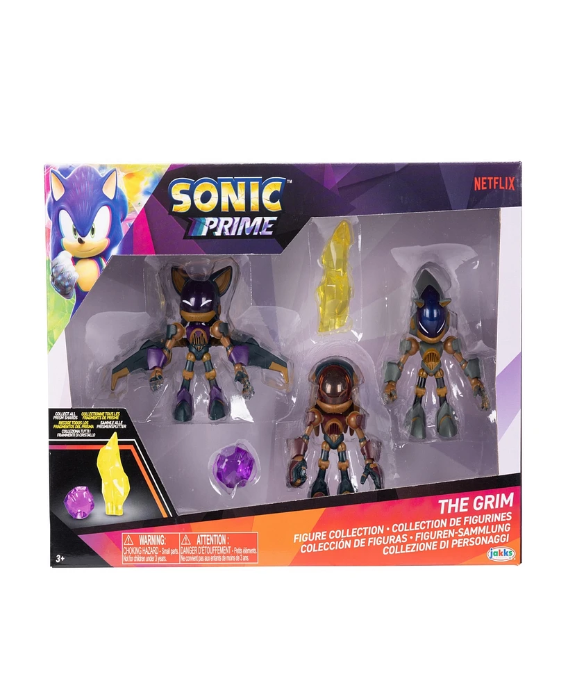 Sonic Prime - 2.5" Figures Multipack- Wave 4 - The Grim