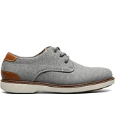 Florsheim Boys Highland Jr. Canvas Plain Toe Oxford