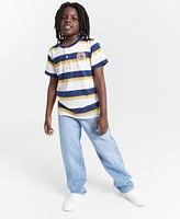 Epic Threads Big Boys Striped Henley T Shirt Relaxed Bigleaf Jeans I.N.C International Concepts Little Big Boys Grayson Lace Up Shoes Created For Macys