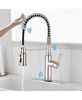 Touch Kitchen Faucet With Pull Down Sprayer