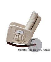 Simplie Fun Single Sofa Reclining Chair Japanese Chair Lazy Sofa Tatami Balcony Reclining Sofa Adjustable