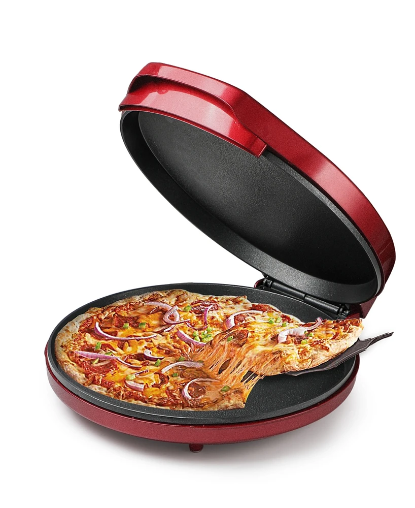 Commercial Chef 12.5" Pizza Maker, Quesadilla Maker