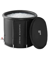 Sharper Image Ice Bath Portable Cold Plunge Revitalizing Ice Therapy