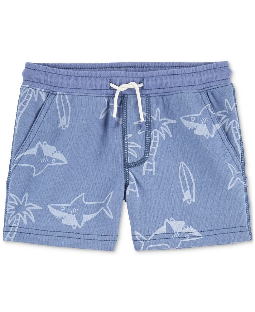 Carter's Toddler Boys Printed Pull-On French Terry Shorts