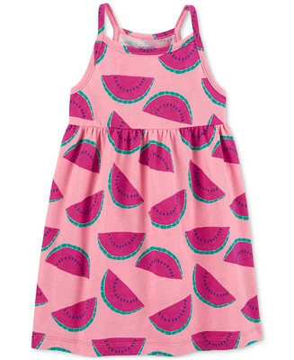 Carter's Toddler Girls Watermelon-Print Cotton Tank Dress