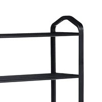 5-Tier Stackable Shoe Rack, 15-Pairs Sturdy Shoe Shelf Storage, Shoe Tower For Bed