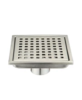 6 Inch Square Shower Floor