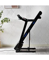 Treadmills For Home, Electric Treadmill With 15% Automatic Incline, Foldable 3.25HP Workout