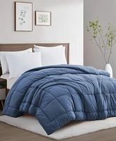 Unikome Plush Velet Quilted Down Alternative Comforter, King