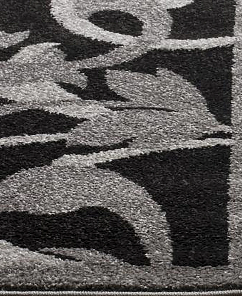 Safavieh Amherst AMT428 Anthracite and Light Gray 6' x 9' Area Rug