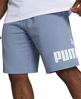 Puma Men's Regular-Fit Big Logo-Print Fleece 10" Shorts