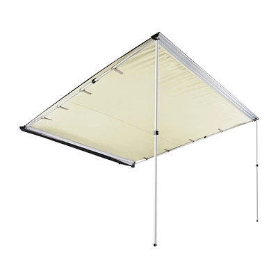 Yescom 7.6x8.2ft Car Side Awning Rooftop Pull Out Tent Shelter Sun Shade Suv Outdoor Camping Beige