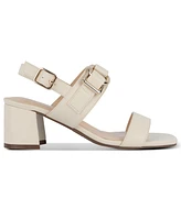 Jones New York Women's Yahssa Buckled Block Heel Dress Sandals