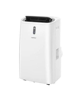 Slickblue 14000 Btu Portable Air Conditioner with App and WiFi Control-White