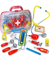 Kidzlane Doctor Kit for Kids with Case and Stethoscope Included