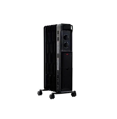 Slickblue 1500W Oil Filled Portable Radiator Space Heater with Adjustable Thermostat