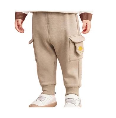 Balabala Toddler unisex sheared h knitted trousers