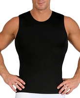 Instaslim Men's Power Mesh Compression Sleeveless Crewneck Shirt